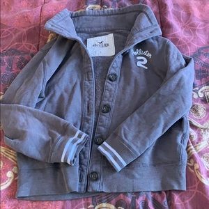 Hollister Button Up Jacket 3/4 Sleeve
